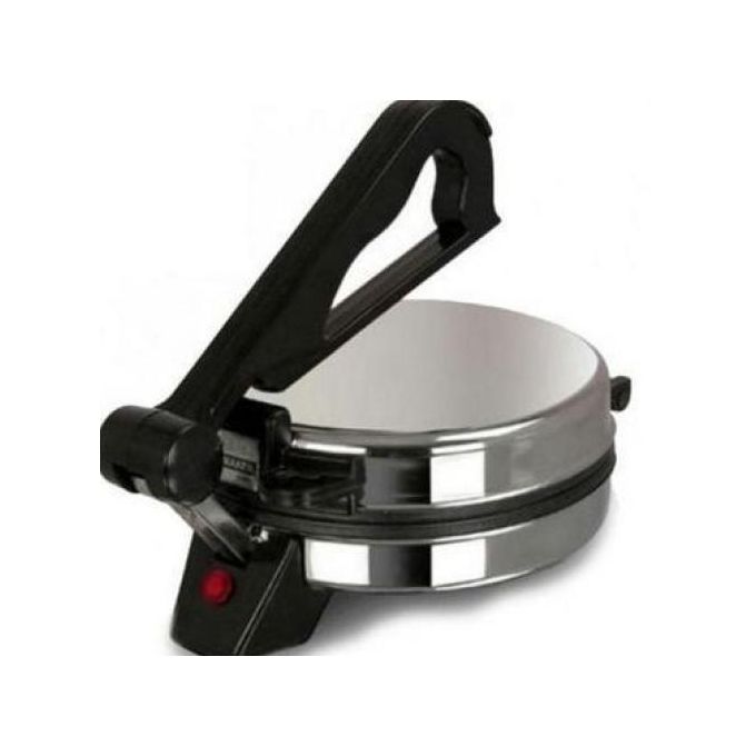 Nunix Roti / Chapati Maker - Silver & Black