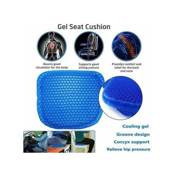 Gel Enhanced Egg Sitter Seat Cushion Pressure Relief Cushion