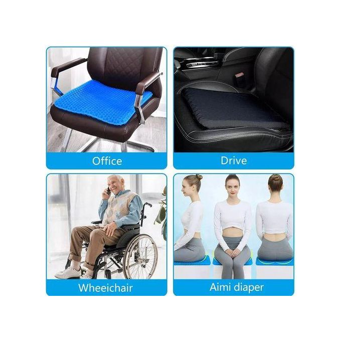 Gel Enhanced Egg Sitter Seat Cushion Pressure Relief Cushion