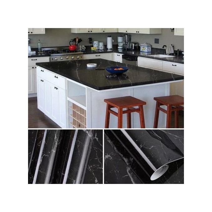 Self Adhesive Marble Wallpaper Roll 60*500cm