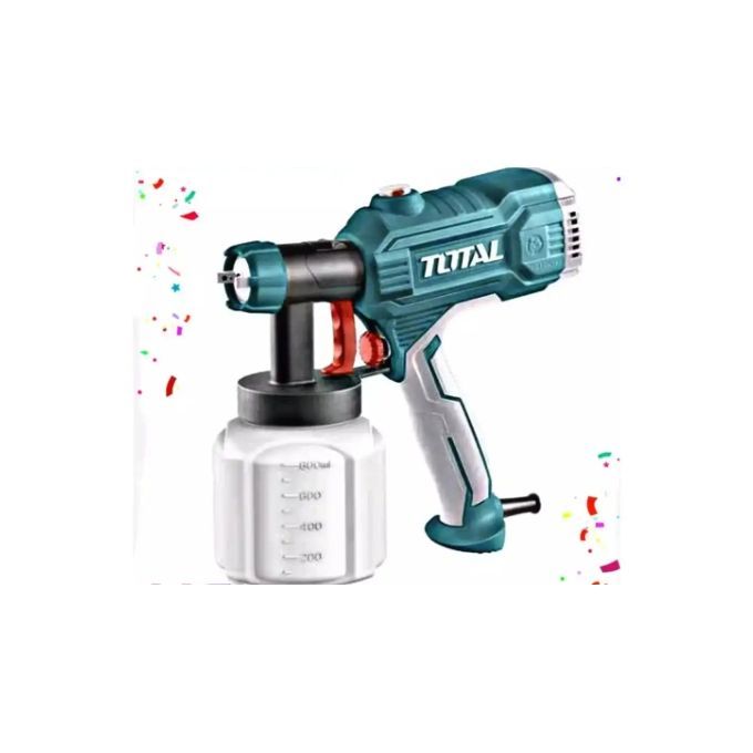 TOTAL Electric Paint Spray Gun 450W