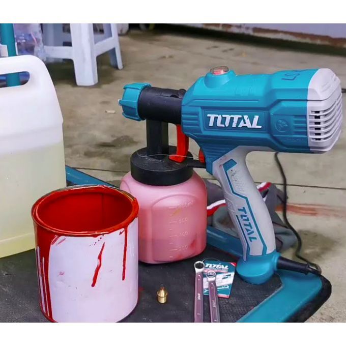 TOTAL Electric Paint Spray Gun 450W