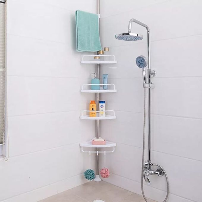 Telescopic Bathroom Corner Shelf Shower Caddy