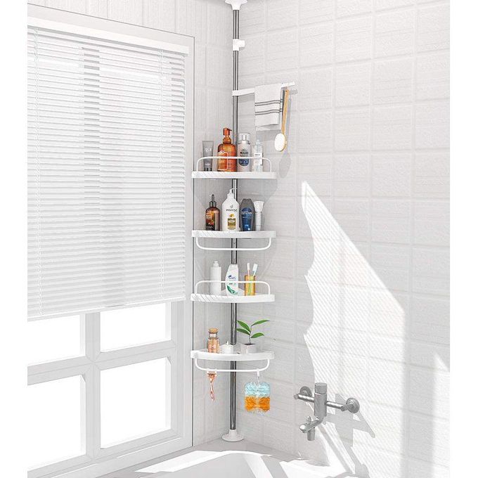 Telescopic Bathroom Corner Shelf Shower Caddy
