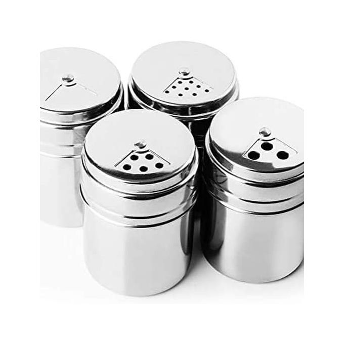 Quality Classic Silver Salt Shaker - Stainless Steel