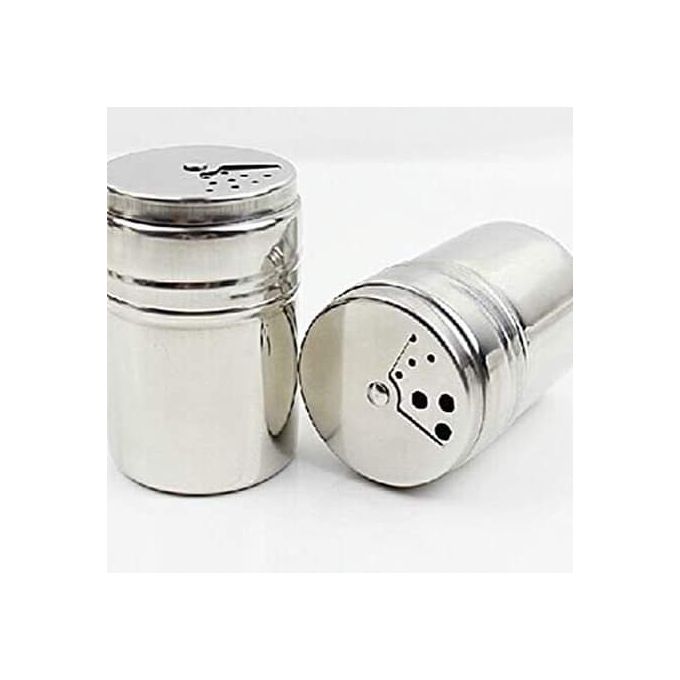 Quality Classic Silver Salt Shaker - Stainless Steel