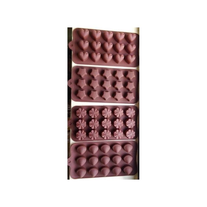 15 Grids Silicone Chocolate Candy Moulds Jelly Mould