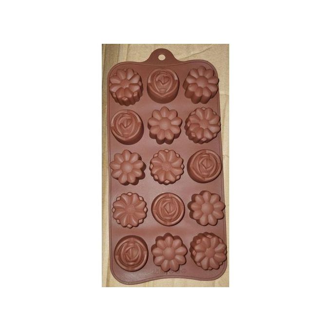 15 Grids Silicone Chocolate Candy Moulds Jelly Mould