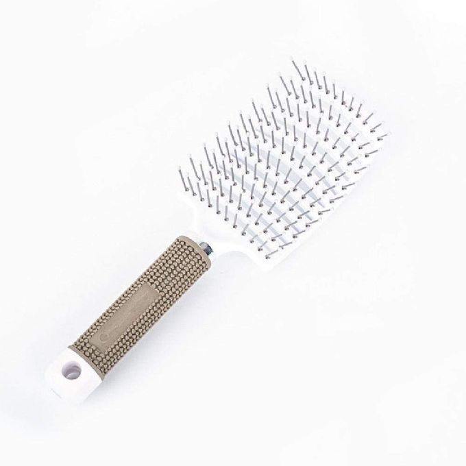 Fashion hair detangling brush ideal for wigs and natural hair + free wig cap