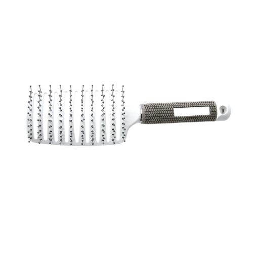 Fashion hair detangling brush ideal for wigs and natural hair + free wig cap