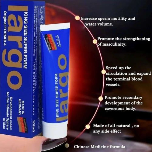 Largo king size super-form penis enlargement cream