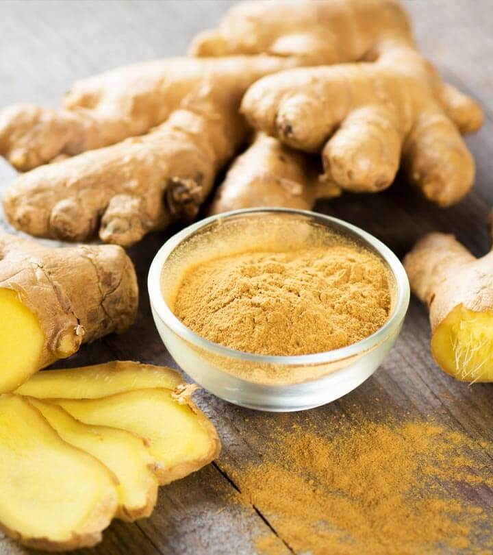 Organic farm fresh ginger powder