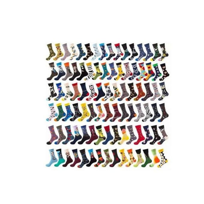 Fashion 12pairs of unisex  happy socks