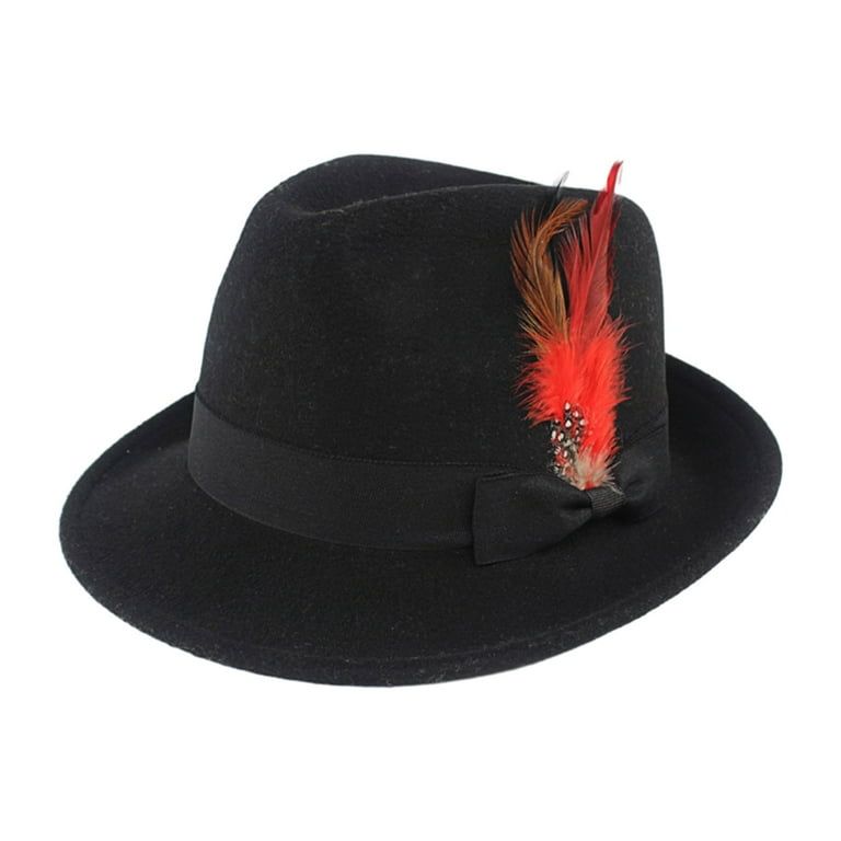 Adult size small brim fedora classy hats