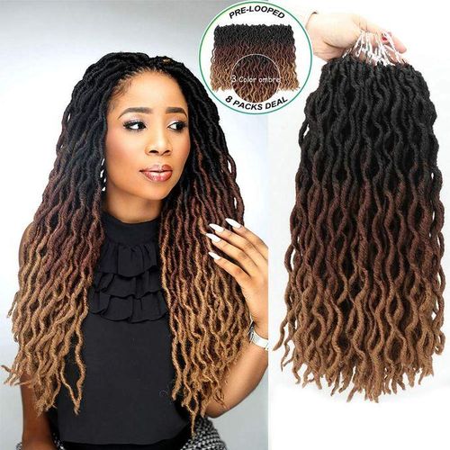 Gypsy faux locs 3 packs crochet locs