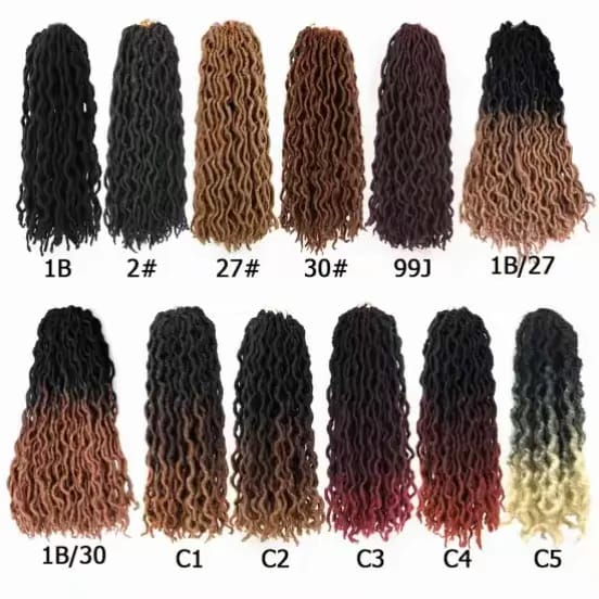 Gypsy faux locs 3 packs crochet locs