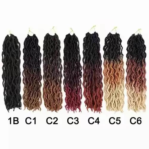 Gypsy faux locs 3 packs crochet locs