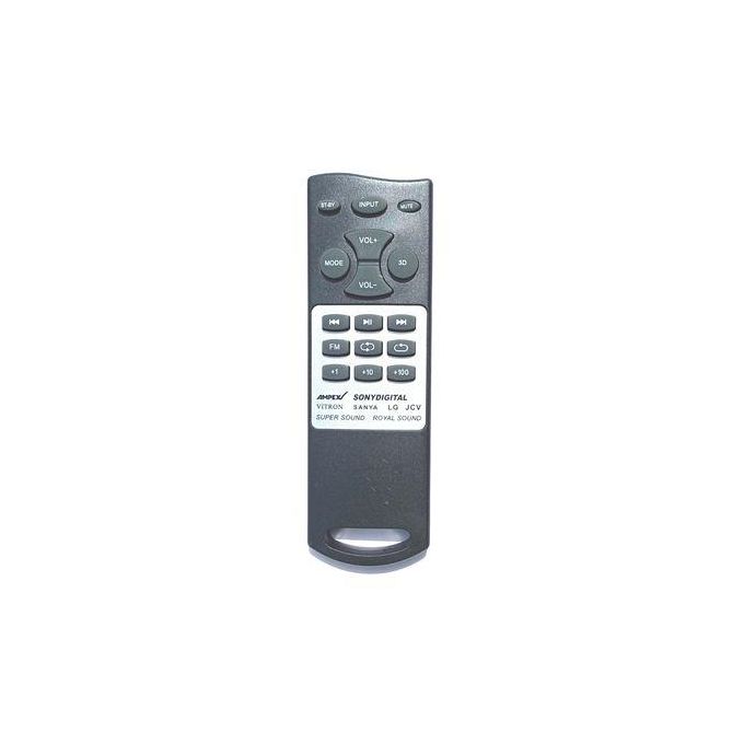 Ampex Multi Universal Sub Woofer Remote Control - Black