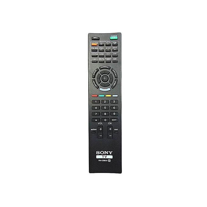 Sony Bravia TV Remote Control - Black