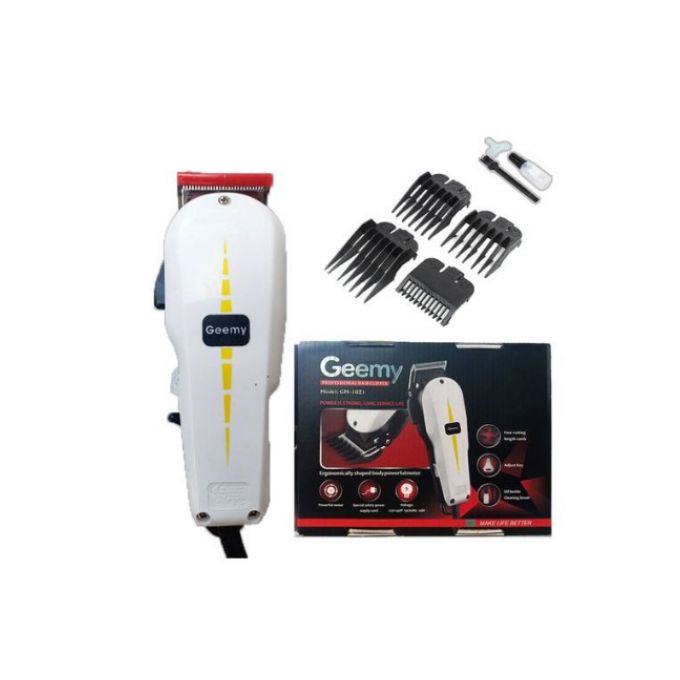Geemy Professional Hair Clipper Shaving Machine Shaver Kinyozi