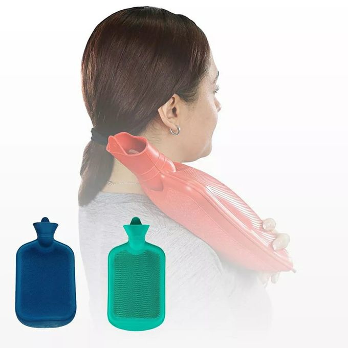 Thick Rubber Hot Water Bottle Bag For Hot&Cold Therapy/Pain Relief