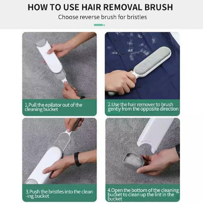 Double Sided Pet Hair Lint Remover Brush