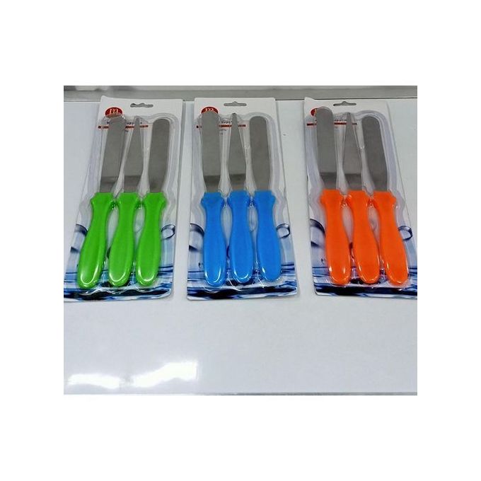 3-In-1 Cake Pallet Knives Light Knives Cream Spread