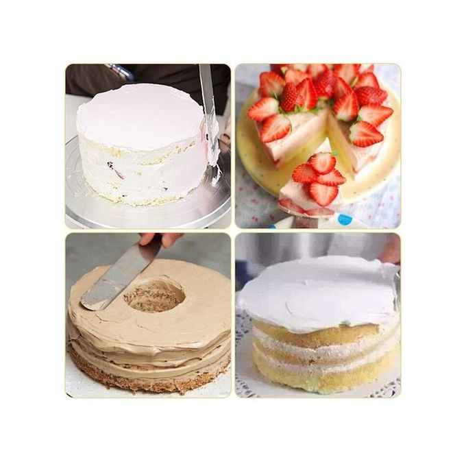 3-In-1 Cake Pallet Knives Light Knives Cream Spread