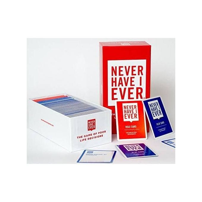 Never Have I Ever Party Card Game, Classic Edition