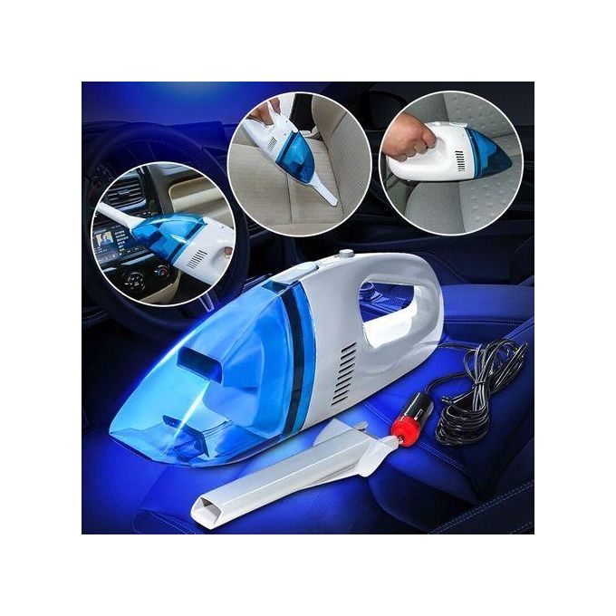 Portable High Power Vacuum Cleaner 12V For Car & Home Use