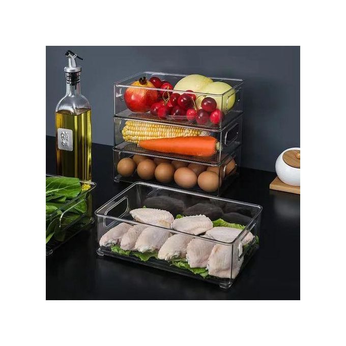 Acrylic Food/Fridge Container Pantry Storage Organizer