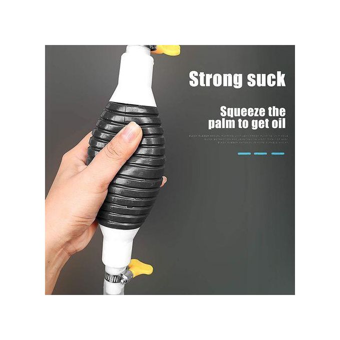 Manual Car Fuel Liquid Transfer Pump Petrol Diesel Oil Water Siphon Hand Pump