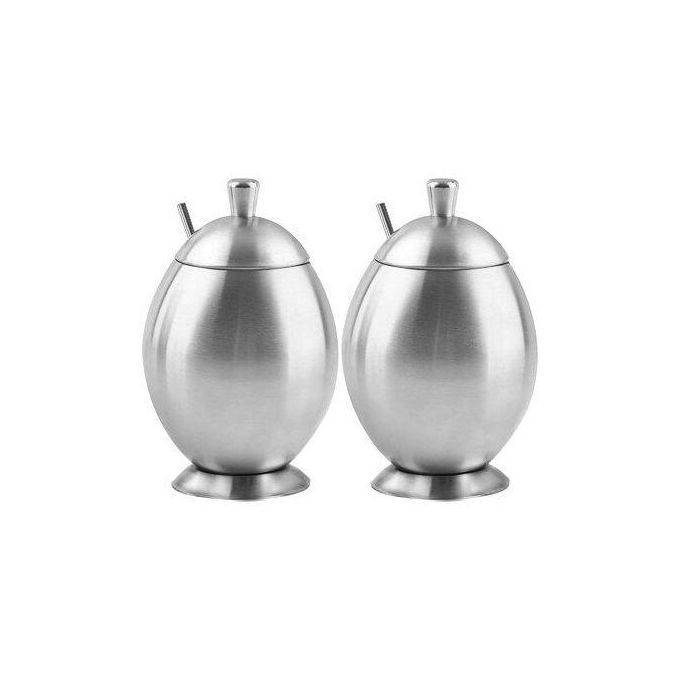 1Pc Sugar Dish With Lid+Spoon/Seasoning Pot