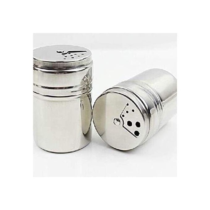 Quality Classic Silver Salt Shaker - Stainless Steel