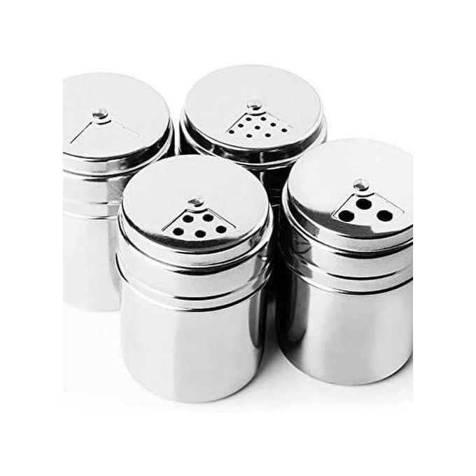 Quality Classic Silver Salt Shaker - Stainless Steel