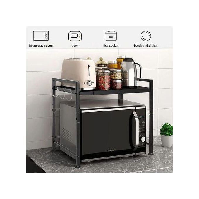 Metal Microwave Oven Rack Stand-Heavy Duty