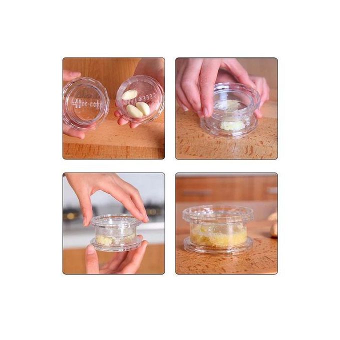 Garlic Masher Chopper Cutter Grinder Hand Twist Presser Squeezer