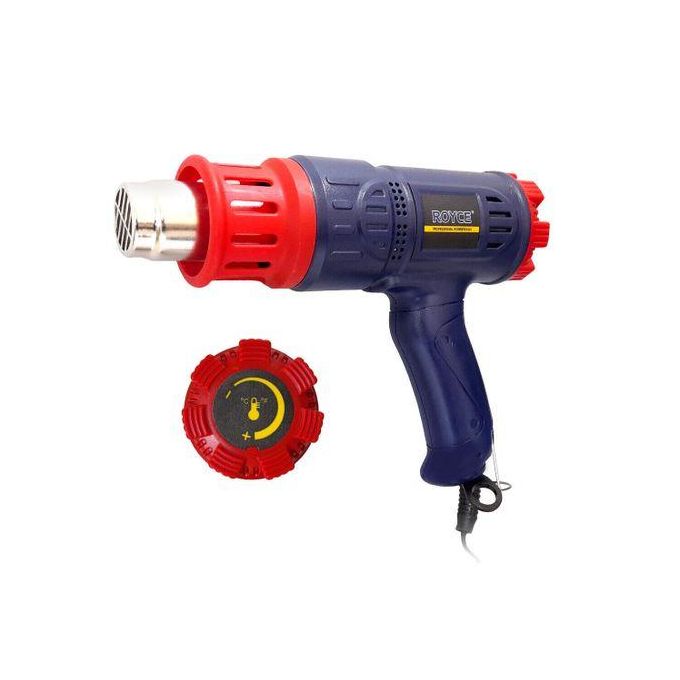 Royce Durable Electric Heat Gun RHG-2000 For PPR, Water Packing and Tent Making