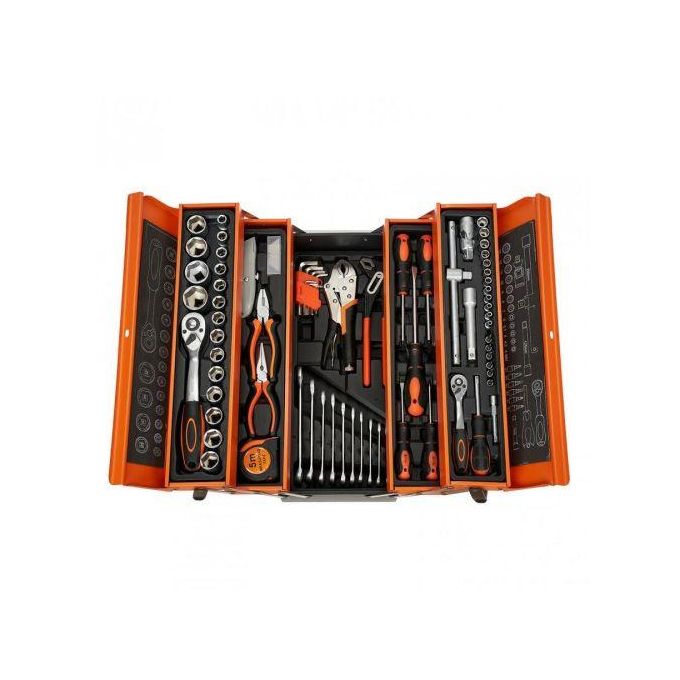 85pcs Insulated Mechanical Electrical Combination Home Household Box Hand Tool Set