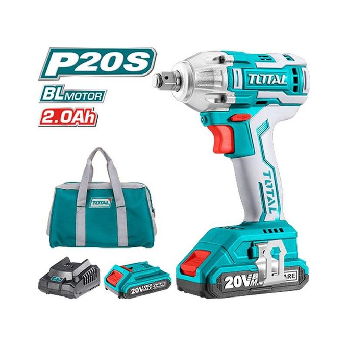 TOTAL INDUSTRIAL CORDLESS IMPACT WRENCH