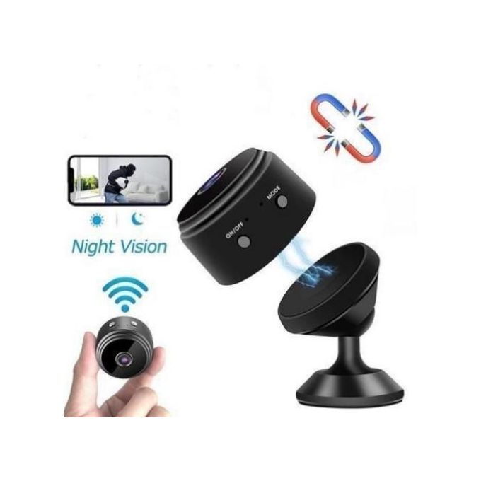 WIFi MAGNETIC NANNY MINI SPY CAMERA WITH MOTION DETECTION