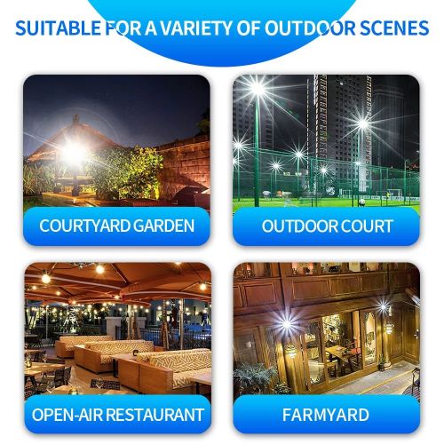 Solar Light Home Outdoor LED Dusk To Dawn 100W Solar Security Floodlight