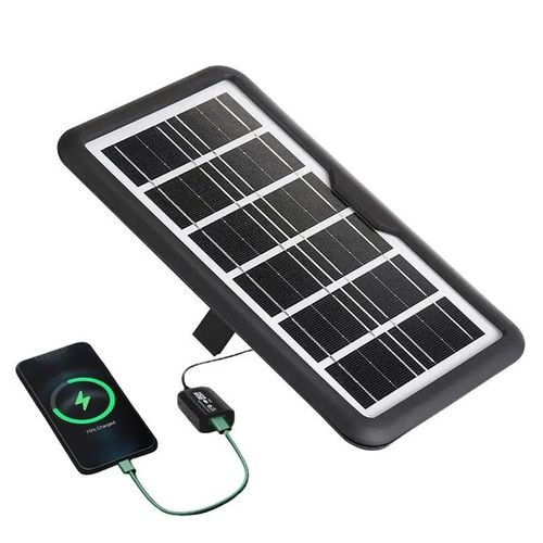 CcLamp USB Solar Charger Portable USB Solar Panel Charger 3.8W Solar Power Panels For Camping Hiking Travel Outdoor Mobile Phone