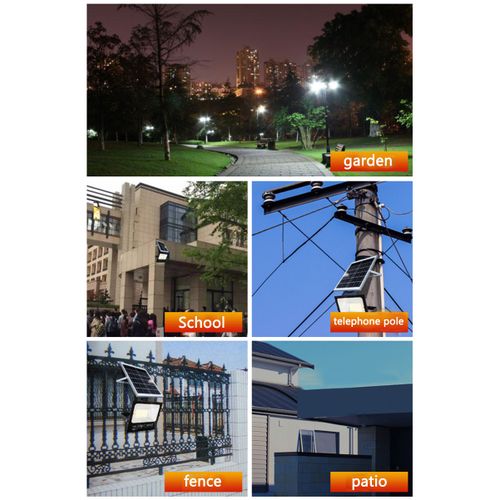 Solar Light 100W Automatic Light ON / OFF Solar Light LED SOLAR SECURITY FLOOD LAMP