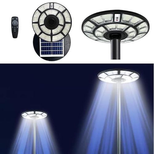Solar Light 1000W Solar Outdoor UFO Light for Home Garden LED Waterproof Lamp(Cool White) STREETLIGHT