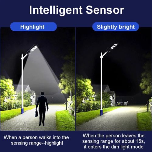 Solar Light 90W LED PIR Motion Sensor SOLAR STREET LIGHT LAMP