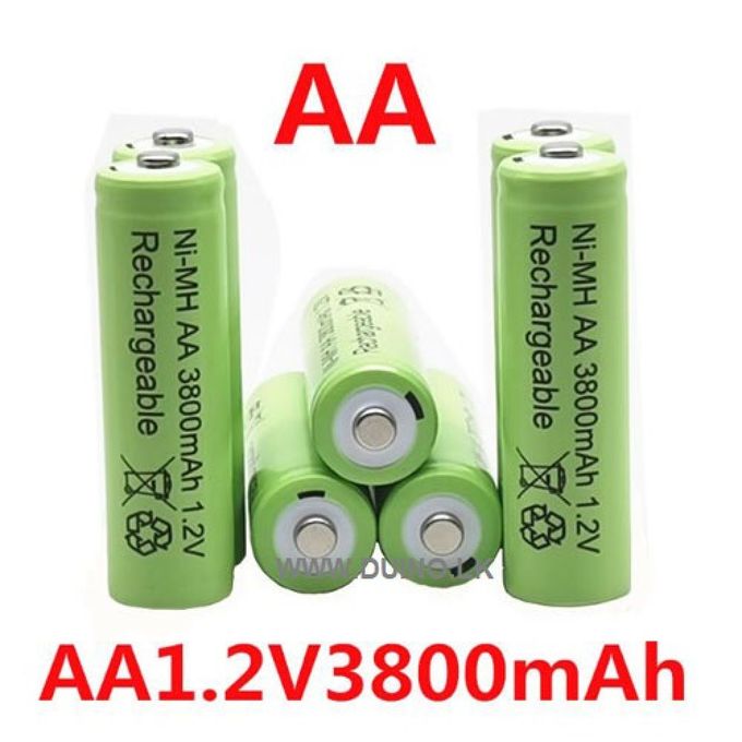 4PCS AA Rechargeable Batteries - Sustainable Power Solution For Your Devices