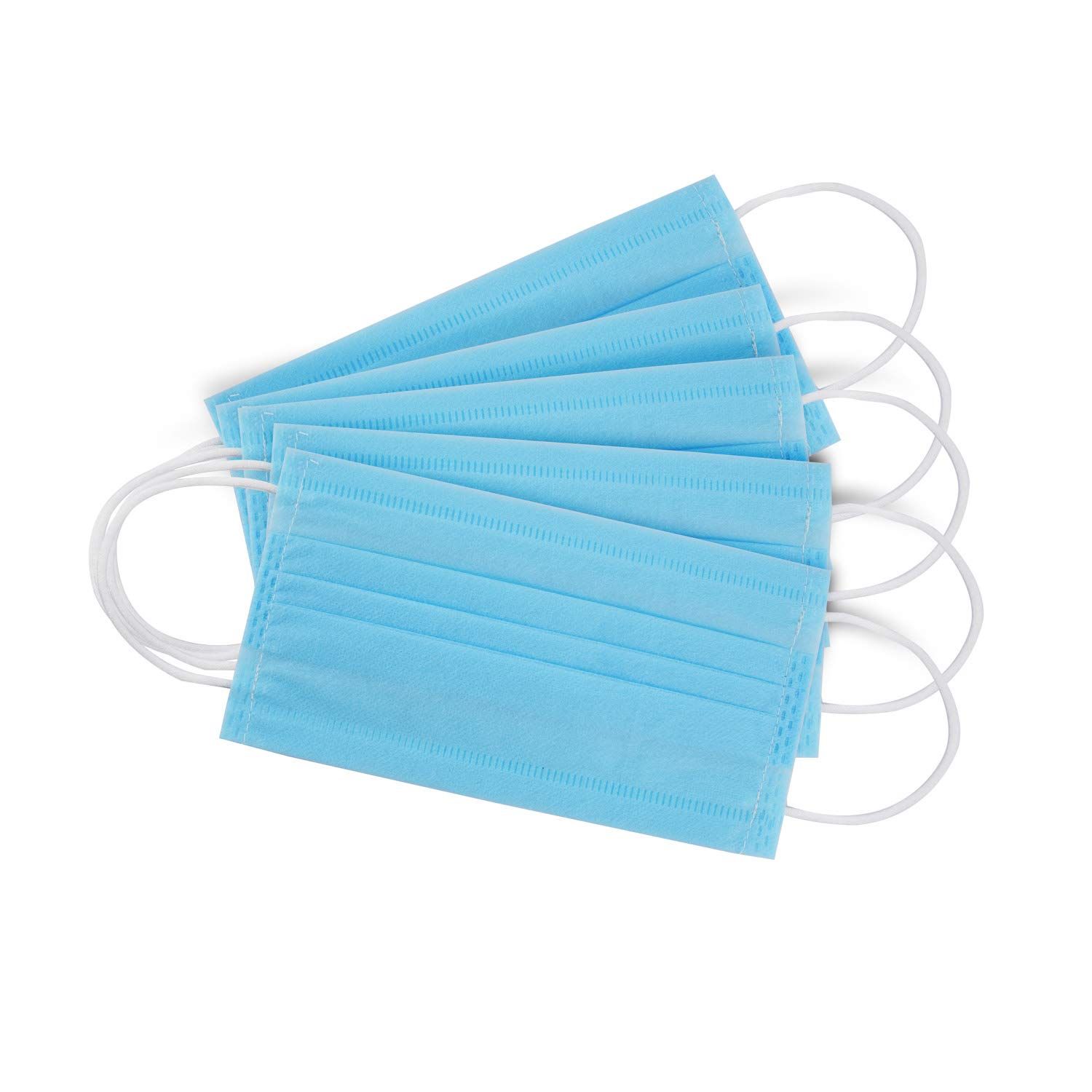 50PCS Nonwoven Fabric Disposable Surgical Mask 3Ply