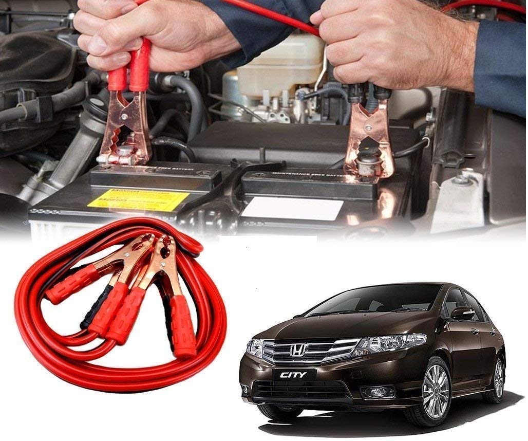 Multi-Purpose Emergency 500 Amp Booster Cable Battery Chargers to Start For Car Engine Heavy Duty Jumper Cable Wire Clamp with Alligator Wire