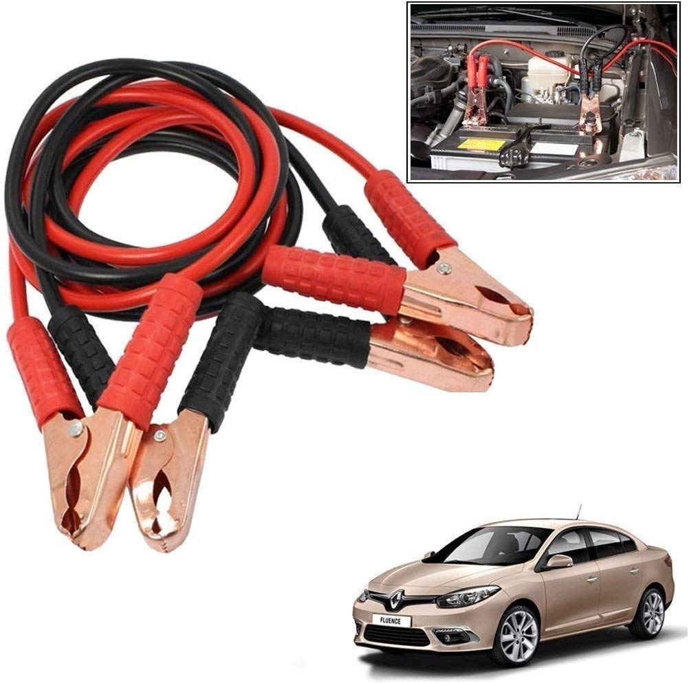 Multi-Purpose Emergency 500 Amp Booster Cable Battery Chargers to Start For Car Engine Heavy Duty Jumper Cable Wire Clamp with Alligator Wire